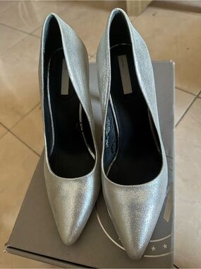 H&M Silver Pointed-Toe High Heels
Just used one time